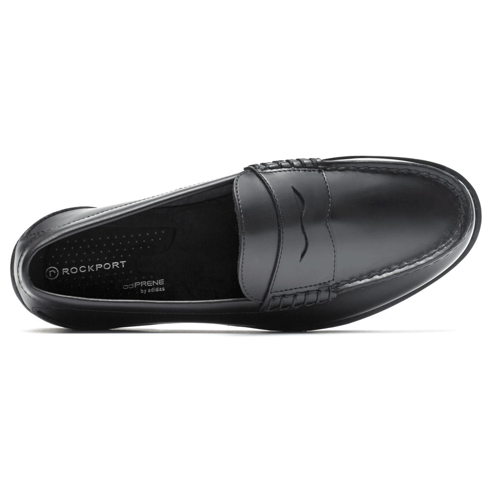 Rockport Mens Loafers Black - Shakespeare Circle - UK 198-PRGBQZ